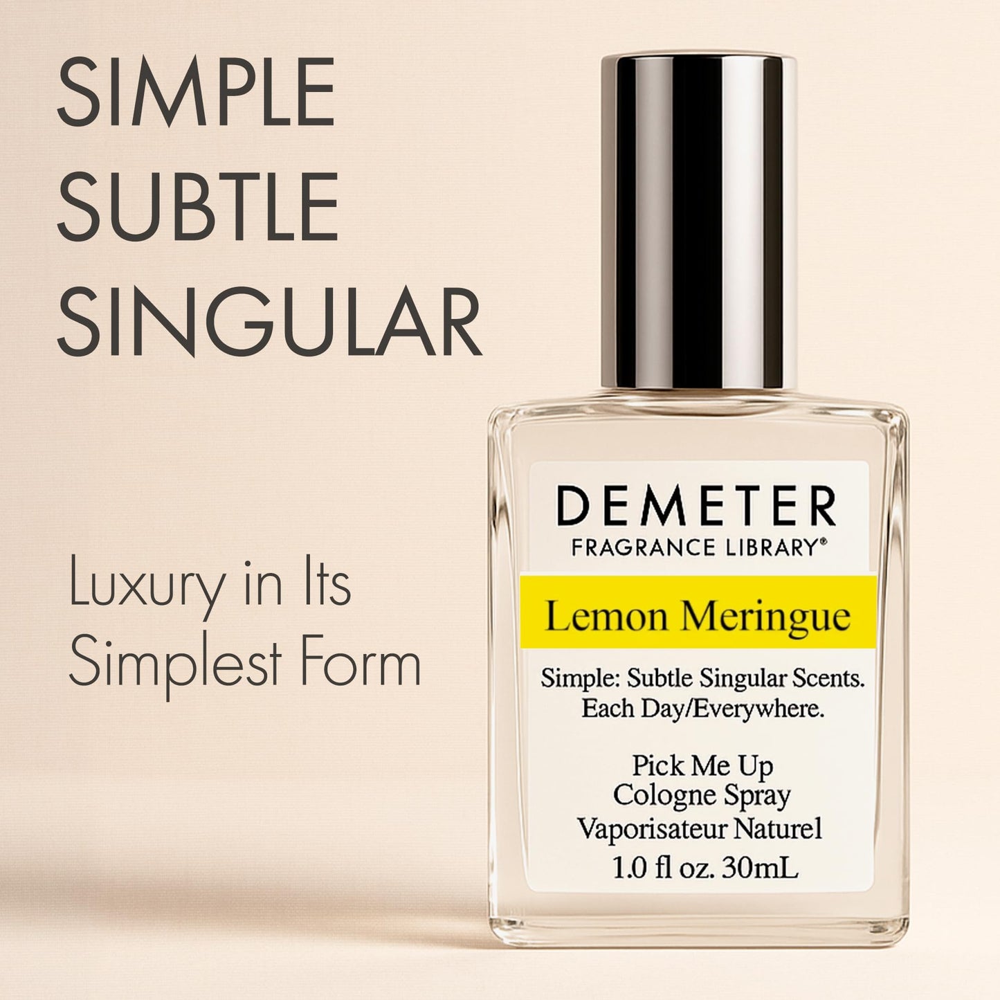 DEMETER Natural Perfume Spray Cologne for Women, Lemon Meringue, 1 oz Beauty & Personal Care DEMETER
