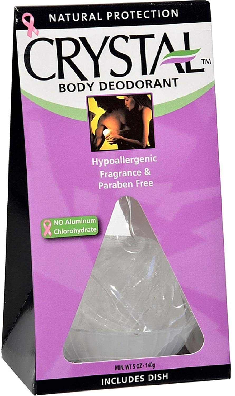 Crystal Body Rock Deodorant 5 oz (Pack of 12) Beauty and Personal Care Crystal Essence