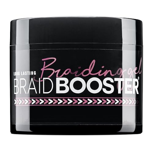 Style Factor Braid Booster Braiding Gel - Strong Hold & Conditioning Shine Hair Gel with Seaweed Extract - for Braids, Twists and Locs - 7.25 oz Beauty & Personal Care Style Factor