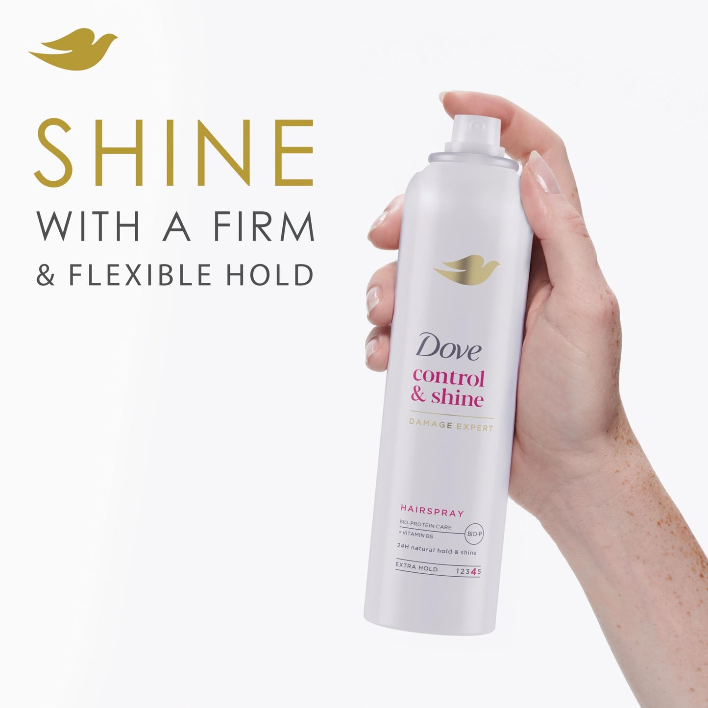 Dove Style + Care Hairspray, Strength & Shine, Extra Hold 7 oz (Pack of 12) Beauty & Personal Care Dove