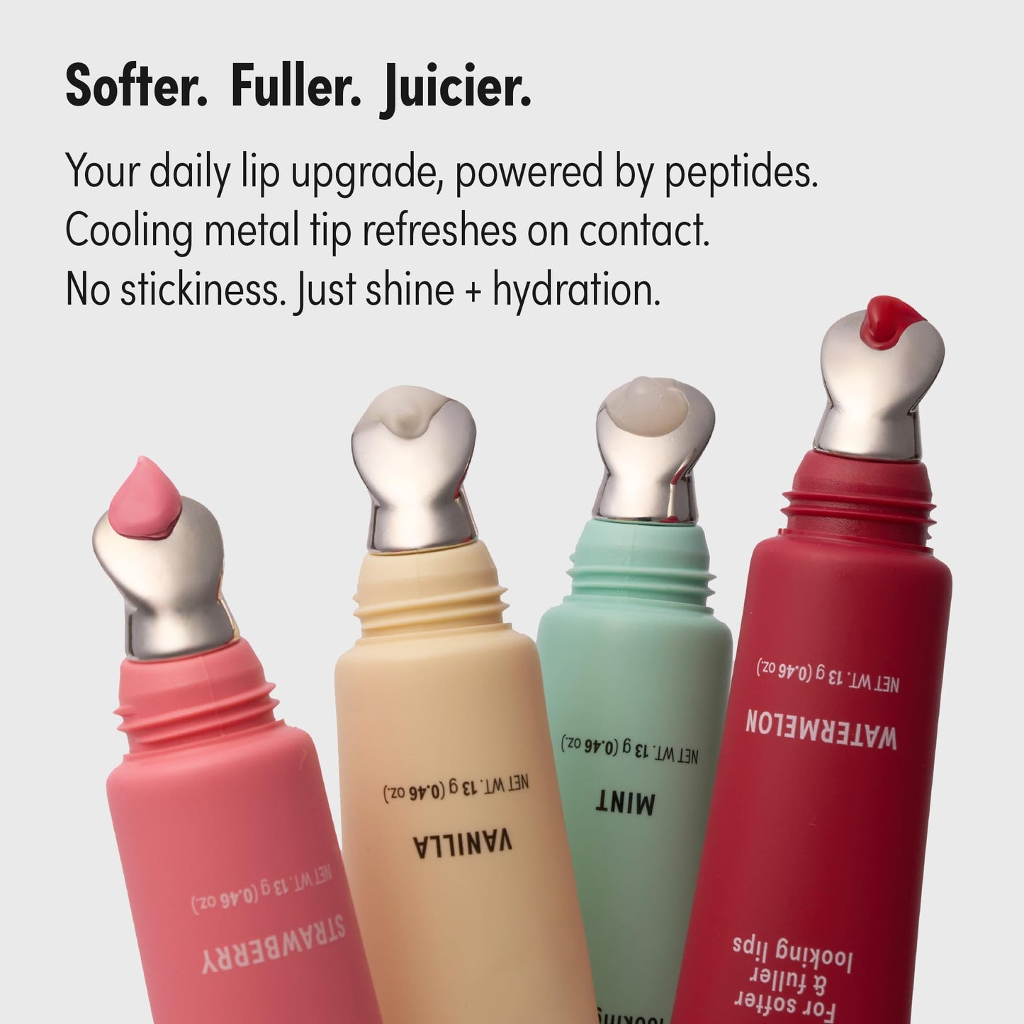 KISS NEW YORK Peptide Lip Treatment, Hydrating & Non-Sticky Tinted Plumping Balm, Shea Butter, Castor Oil & Squalane Reduces Look of Fine Lines Beauty and Personal Care Kiss