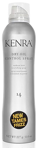 Kenra Professional Dry Oil Control Spray 14 | Medium Hold | Nourishing Spray | Frizz Control Hairspray | All Hair Types | 8 oz Beauty & Personal Care Kenra