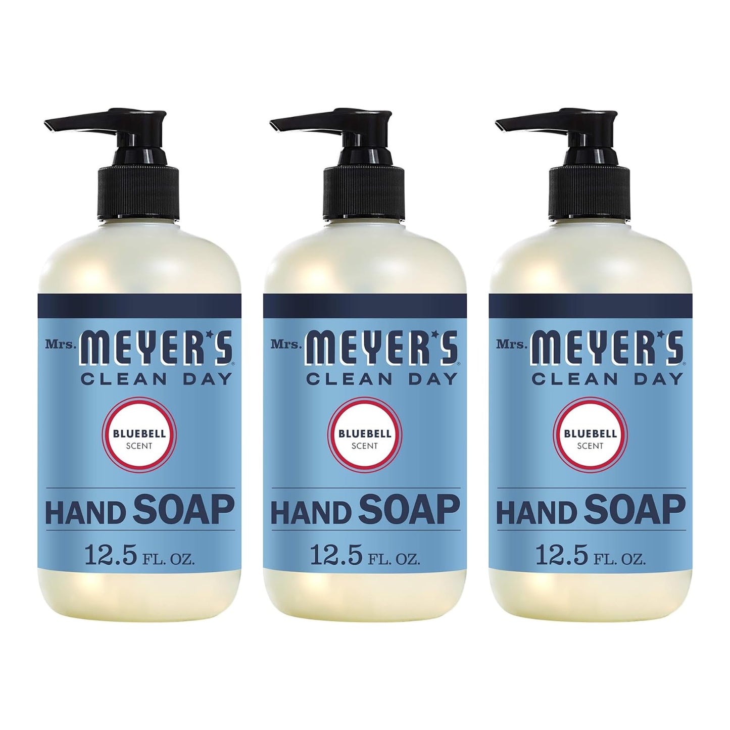 Mrs. Meyer's Clean Day Liquid Hand Soap, Bluebell, 12.5 Fl Oz (Pack of 3) Beauty & Personal Care Mrs. MEYER'S