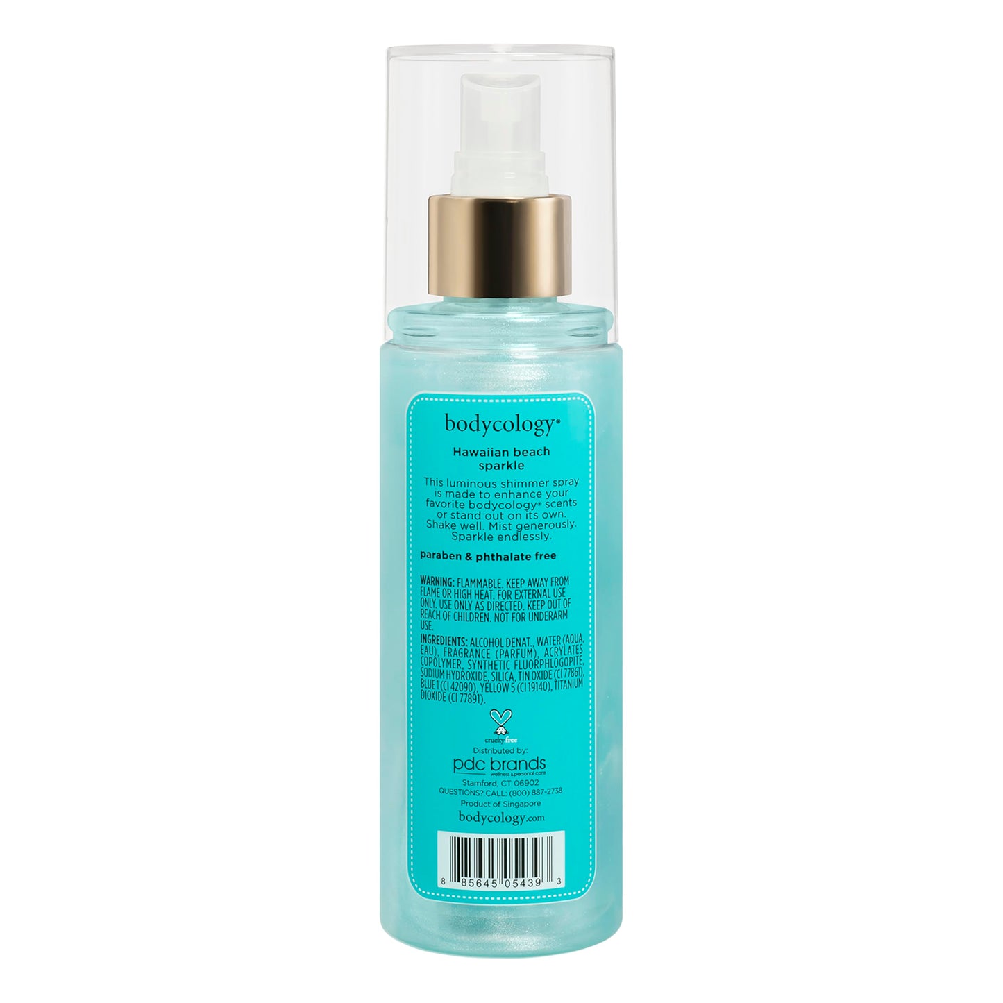 Bodycology Fragrance Shimmer Mist, Hawaiian Beach, 6 fl oz Beauty & Personal Care Bodycology