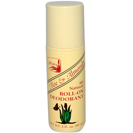 & Almonds, Roll-On Deodorant, 3 fl oz (89 ml)(pack of 3) Beauty and Personal Care CYOIDAI