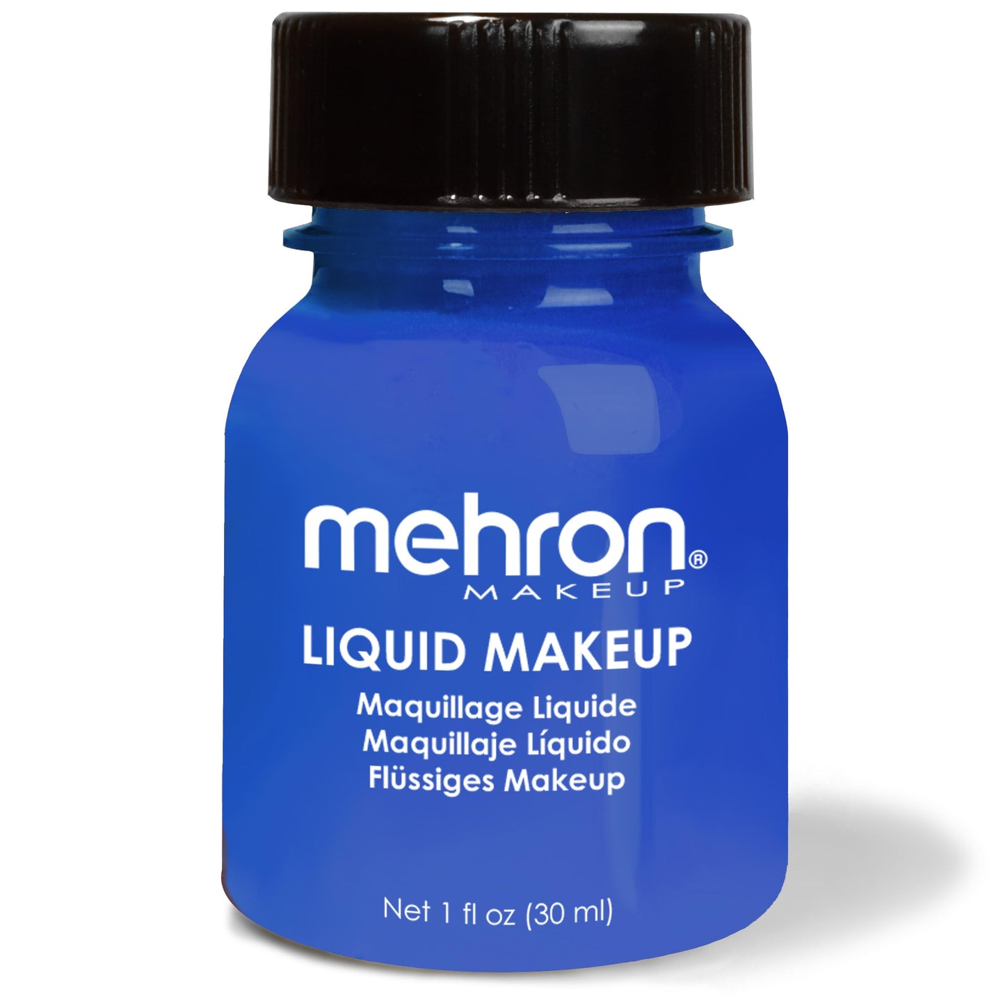 Mehron Makeup Liquid Makeup | Face Paint and Body Paint Perfect for Halloween, Cosplay I Air Brush Compatible Body Paint(1 oz) (Blue) Beauty & Personal Care Mehron