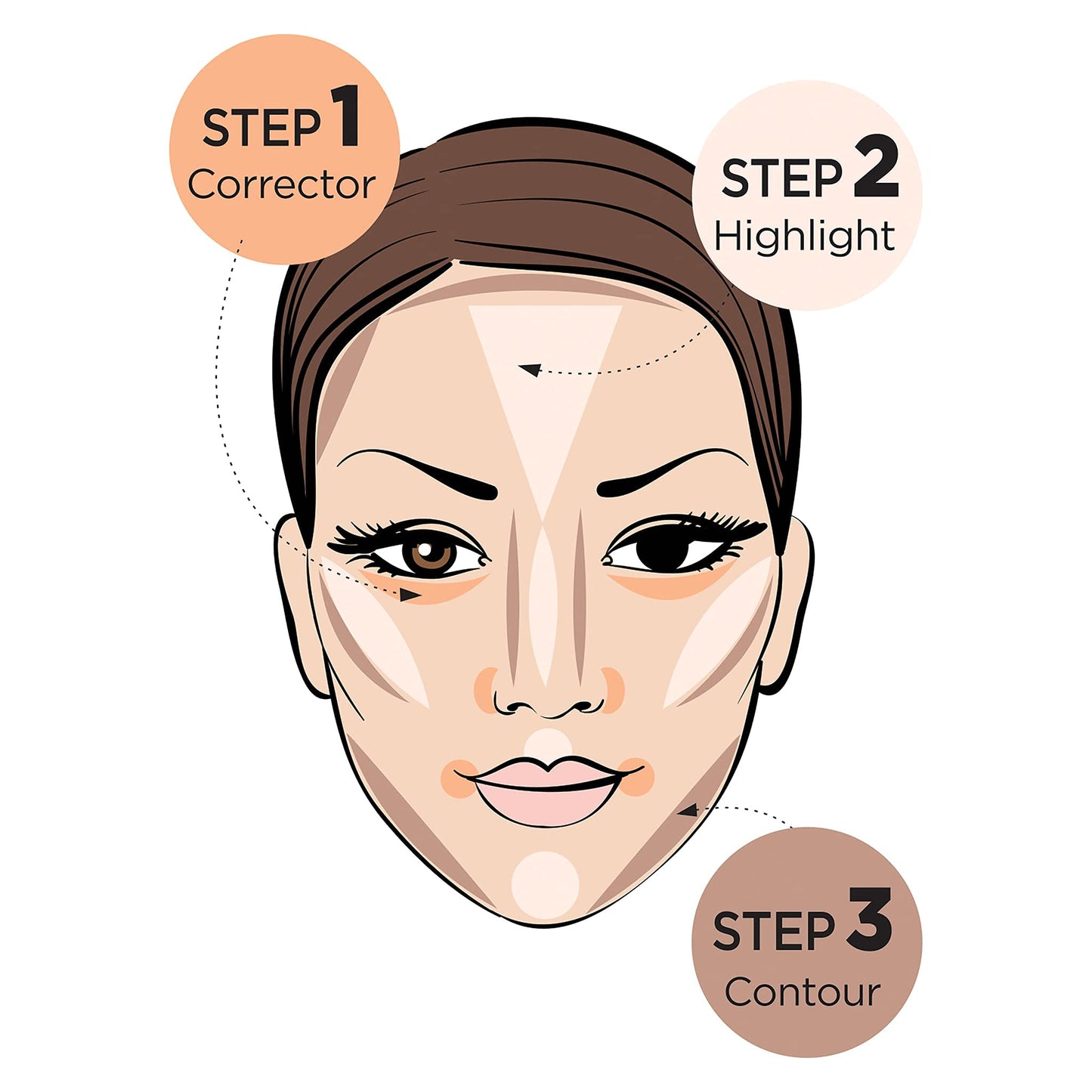 Ruby Kisses 3D Face Creator Cream Foundation & Concealer, 12 Hours Long Lasting, Medium to Full Coverage, Non-Greasy, Ideal for Makeup & Contour Beauty & Personal Care Ruby Kisses