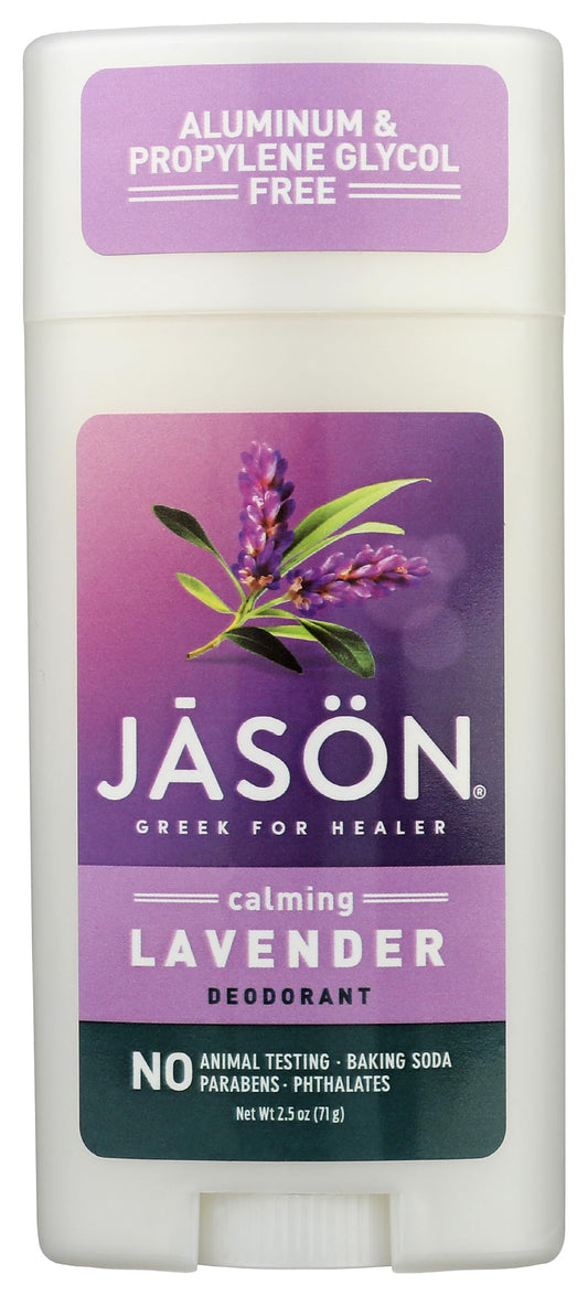 Jason Aluminum Free Deodorant Stick, Calming Lavender, 2.5 Oz Beauty & Personal Care JASON