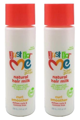 Just For Me Hair Milk Curl Smoother, 8 Ounce (Pack of 2) Beauty & Personal Care Just For Me