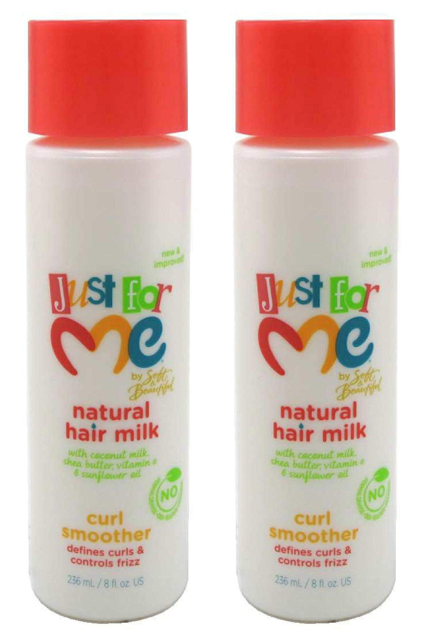 Just For Me Hair Milk Curl Smoother, 8 Ounce (Pack of 2) Beauty & Personal Care Just For Me