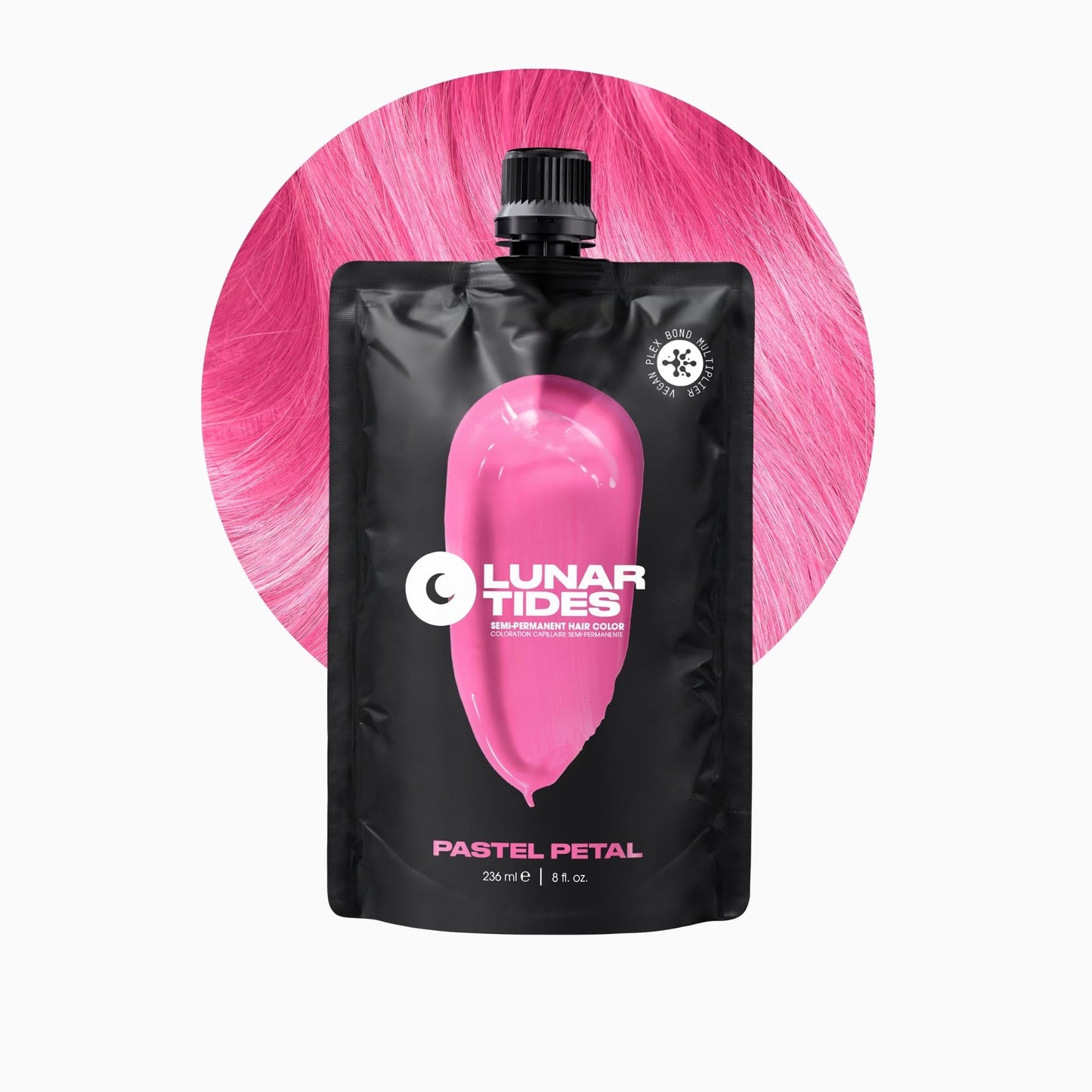 Lunar Tides Semi-Permanent Hair Color (43 colors) (Petal, 8 fl. oz.) Beauty & Personal Care Lunar Tides