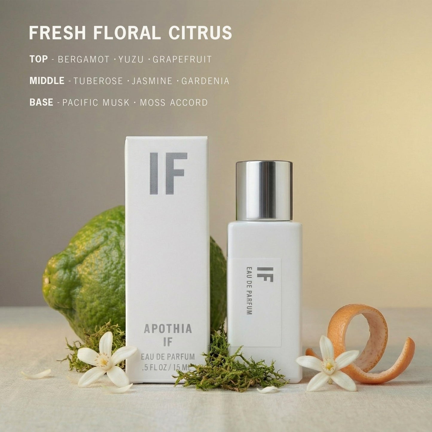 APOTHIA | IF Travel Eau de Parfum | IF Perfume Modern White Floral & Citrus | Award Winning Fragrance | Premium Ingredients | Long Lasting Scent | 0.4 Beauty & Personal Care APOTHIA
