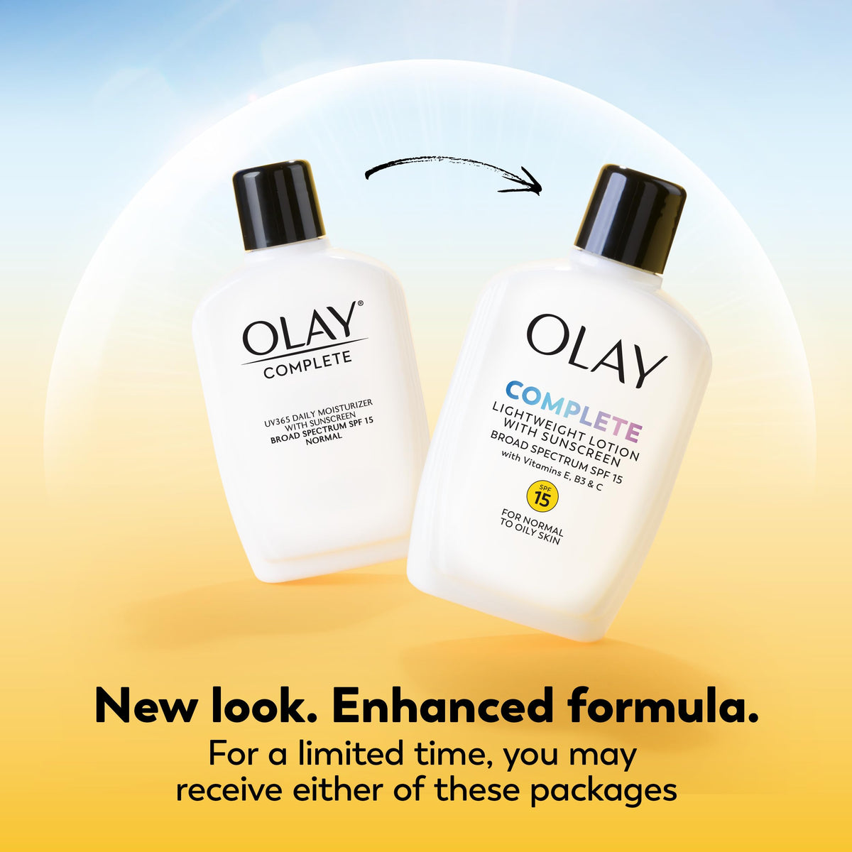 Olay Complete All Day Moisturizer with Broad Spectrum SPF 15 Normal, 4 Fl Oz (Pack of 1) Beauty & Personal Care Olay