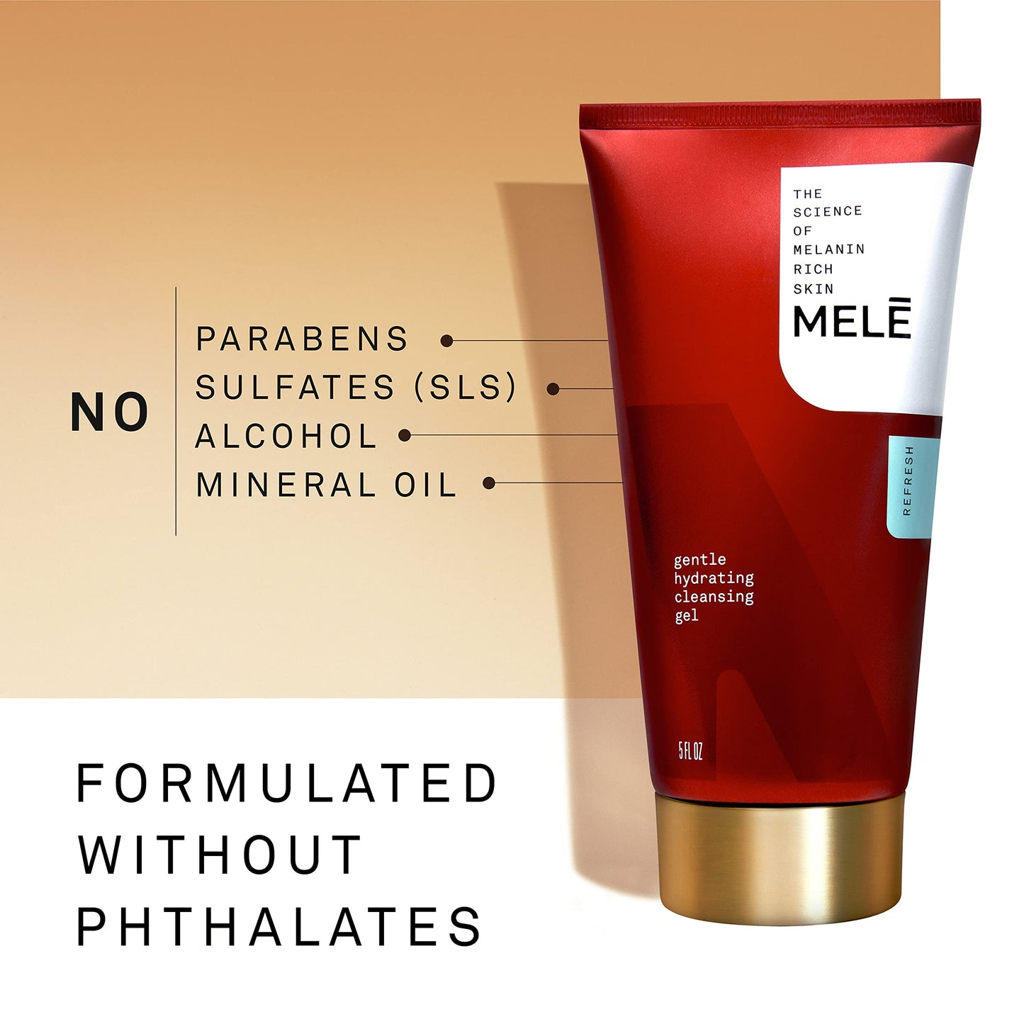 MELE Cleansing Gel For Fresh, Clear Skin Gentle Hydrating Cleanser With Glycerin, Antimicrobial, 5 Oz Beauty & Personal Care MELE