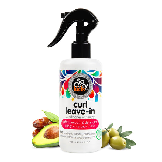 So Cozy Leave In Conditioner Spray (8 Fl Oz) Paraben-Free Detangler for Kids' Curly Hair, Deep Conditioner & Tangle-Free Curls, Gentle & Nourishing Beauty & Personal Care SO COZY