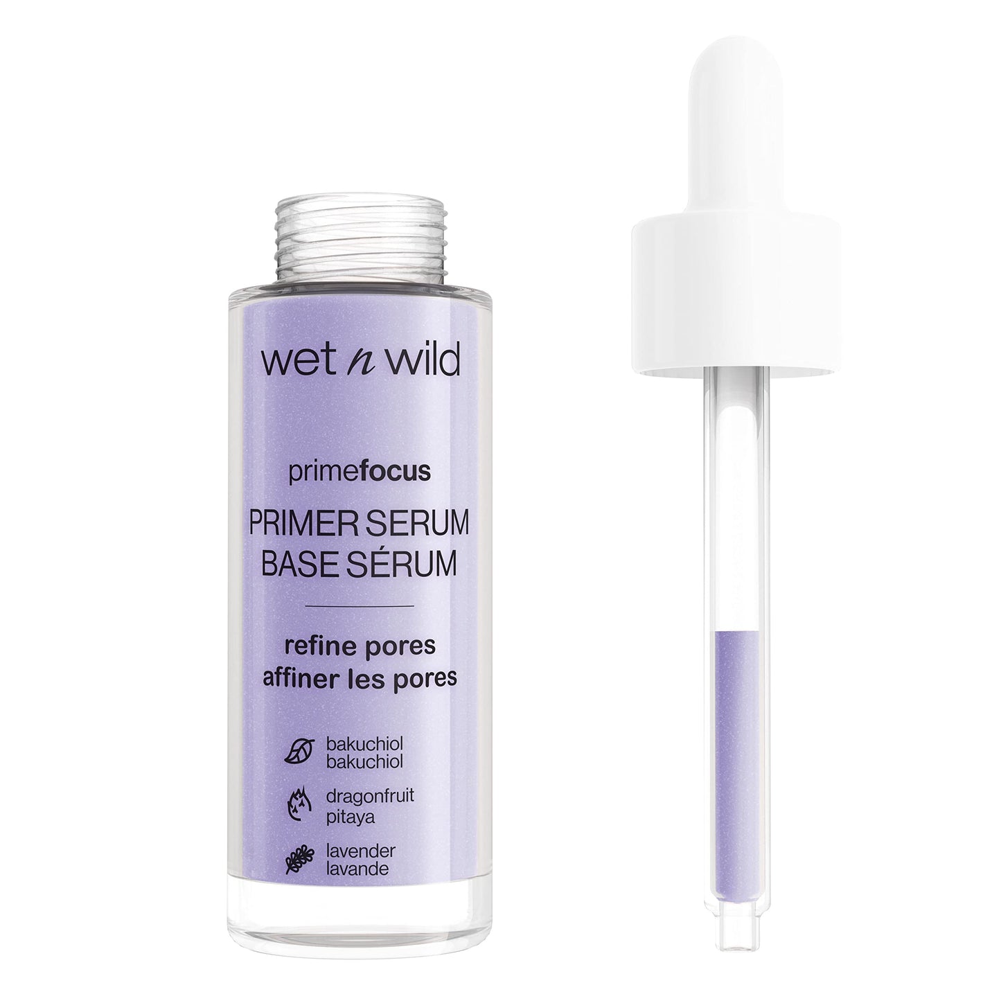 wet n wild Prime Focus Pore Minimizing Facial Serum Primer Makeup Extending, Improves Skin Texture, Hydrating & Exfoliating Retinol Alternative Beauty & Personal Care wet n wild