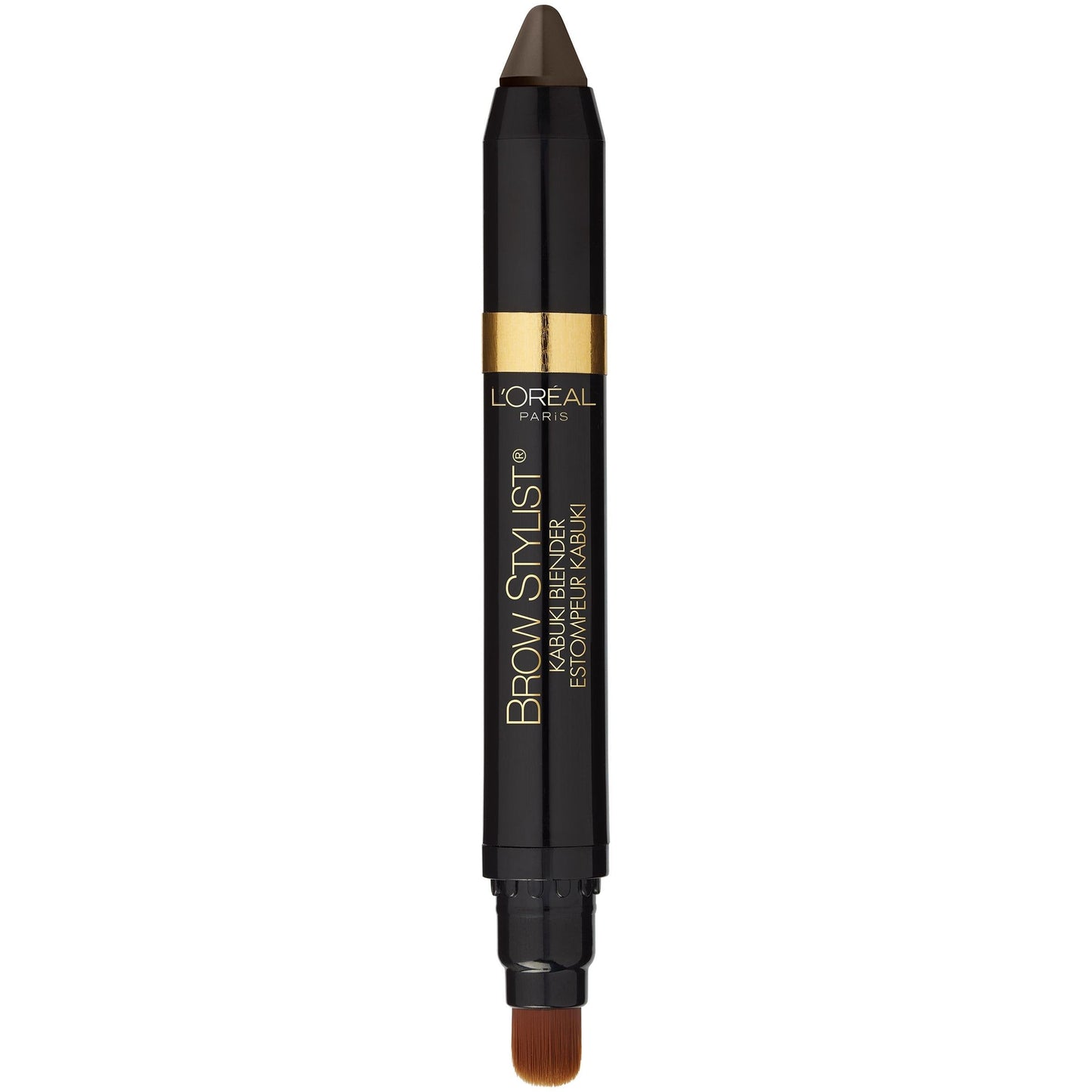 L'Oreal Paris Brow Stylist Kabuki Blender Brow Crayon, Brunette, 0.05 oz. Beauty & Personal Care L'Oreal Paris
