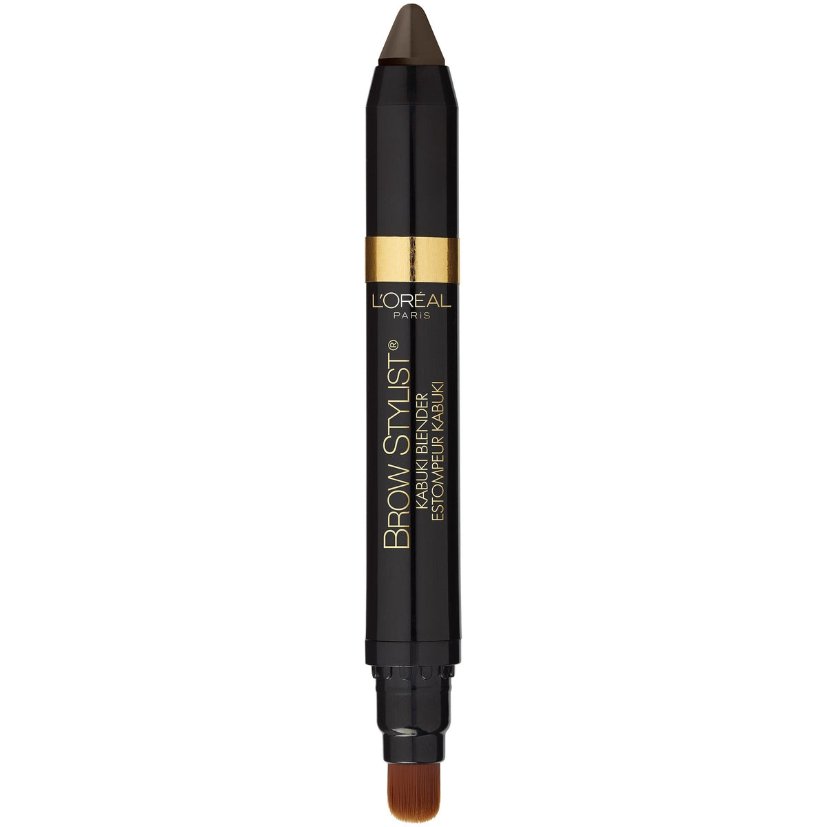 L'Oreal Paris Brow Stylist Kabuki Blender Brow Crayon, Brunette, 0.05 oz. Beauty & Personal Care L'Oreal Paris
