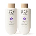 Raw Sugar Grow Pro Hair Care Bundle- Shampoo & Conditioner with Vegan Biotin for Anti-Thinning & Pro-Lengthening, Passion Fruit & Marula for Fuller Beauty & Personal Care RAW SUGAR