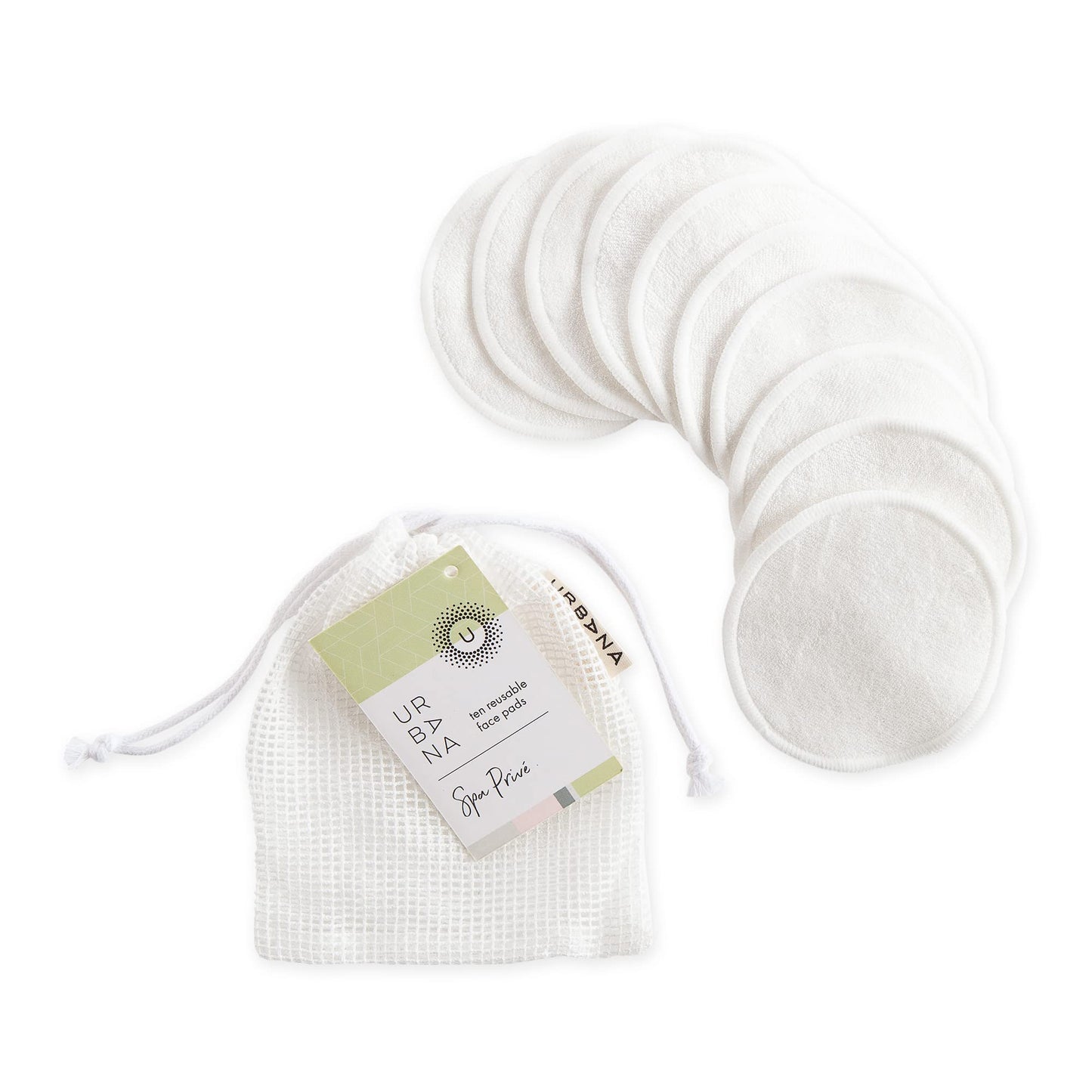 Urbana Spa Prive Home Spa Collection, Reusable Face Pad Beauty & Personal Care Urbana