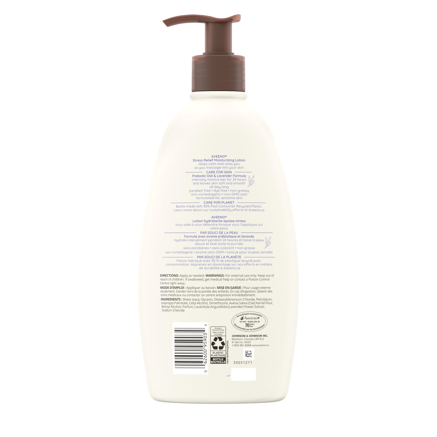 Aveeno Body Moisture Stress Relief Moisturizing Lotion, 18 Ounce Beauty & Personal Care Aveeno