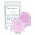 2 Mini Gloves Mini Glow Soft Silicone Facial Cleansing Brush and Face Massager Luxury Skincare Gift (Pink) Beauty & Personal Care FLORAISON BEAUTY IS ALREADY HERE
