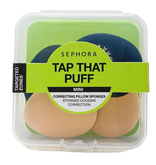 Sephora Collection Mini Tap That Puff Makeup Sponges (4 mini puff)