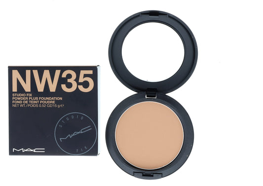 MAC Studio Fix Powder Plus Foundation 15g, NW35, 0.52 Fl Oz Beauty & Personal Care MAC