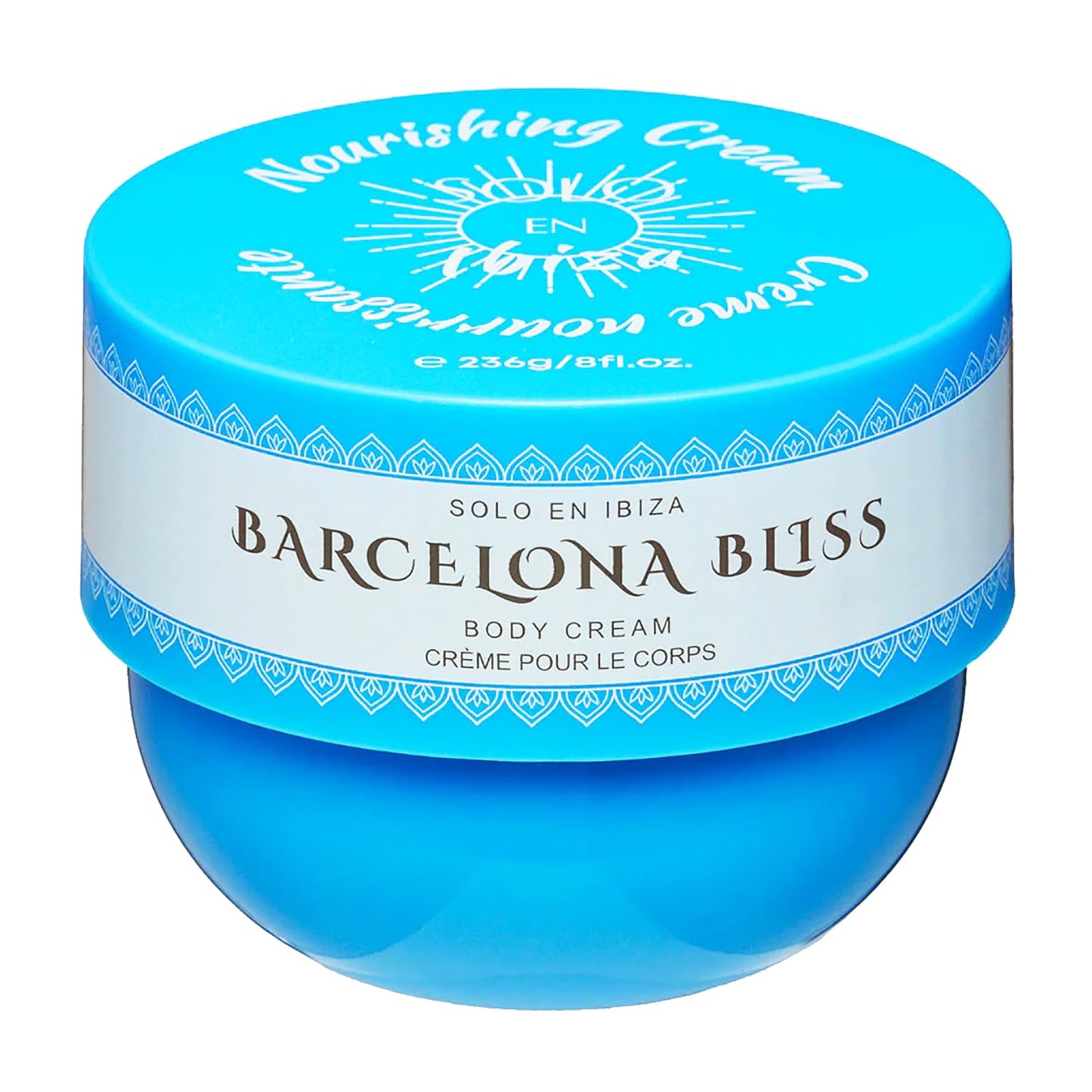 Solo en Ibiza Barcelona Bliss Body Cream, Blue Beauty & Personal Care Solo en Ibiza