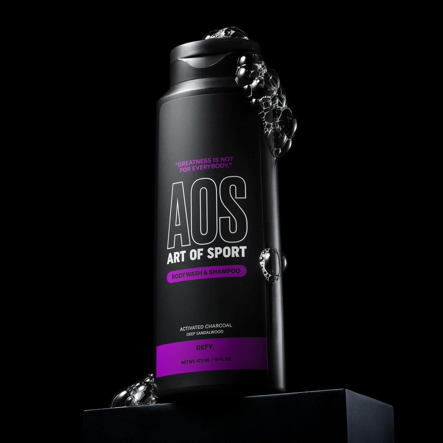 Art of Sport Men’s 2-in-1 Body Wash and Shampoo with Charcoal Activated, Sandalwood Fragrance, Made for Athletes, Defy Scent, 16 fl oz (Pack of 2) Beauty & Personal Care Art of Sport