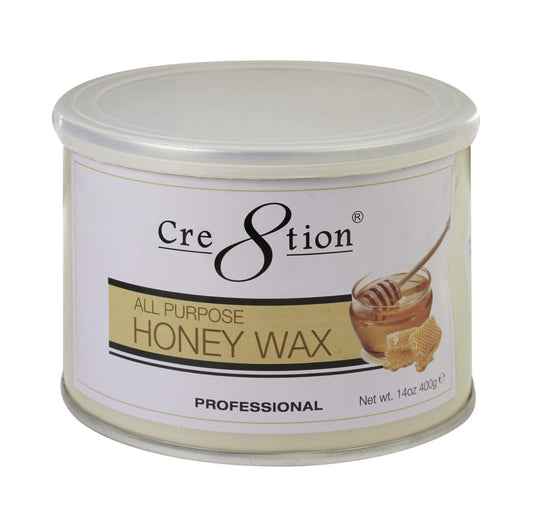 Hot All Purposes Honey Wax 14oz for Women and Men - Hair Removal on Face, Body, Leg, Lips, Nose, Mustache, Eyebrow, Ear Perfect for Brazilian Beauty and Personal Care Tori + Mika
