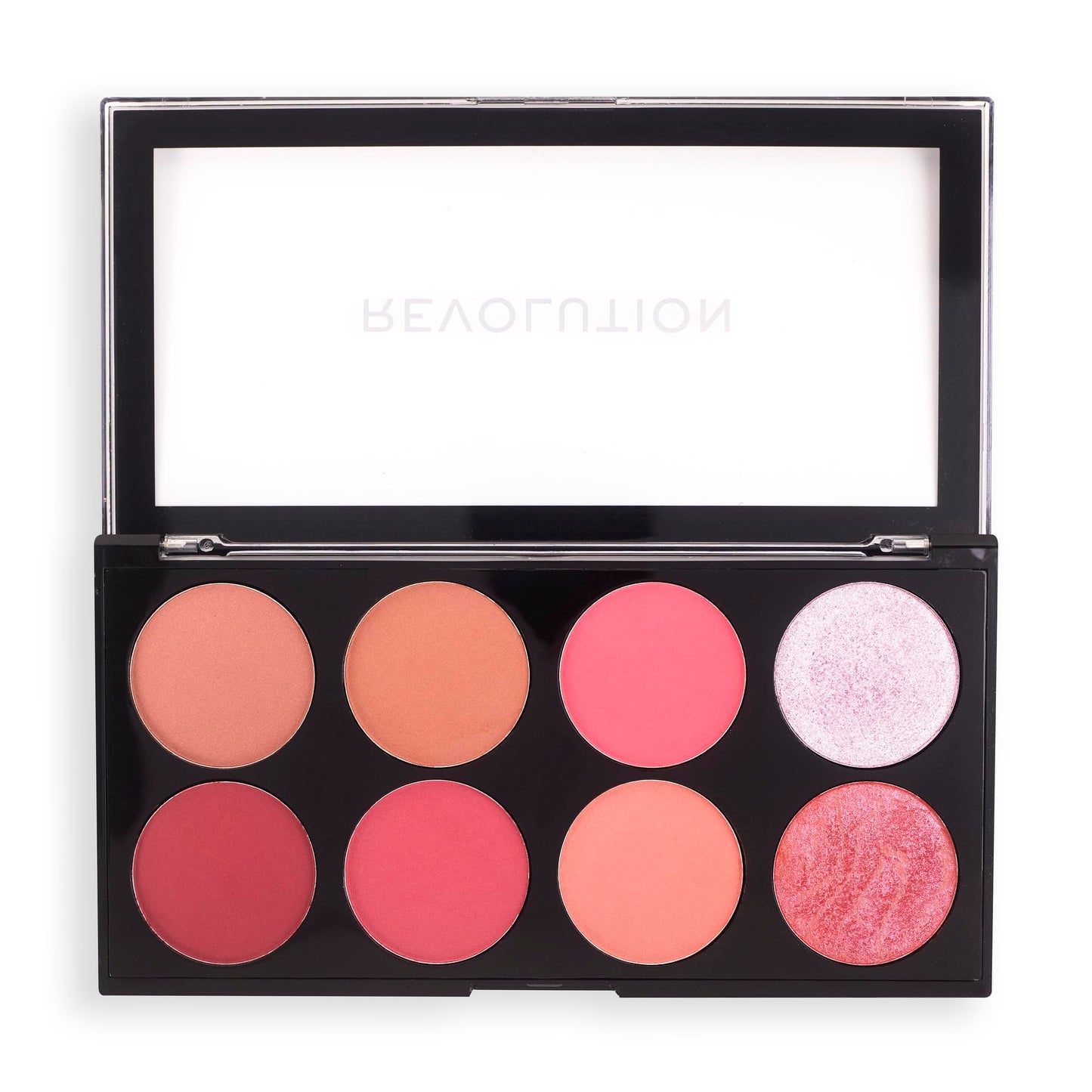Revolution, Ultra Blush Palette, 8 Pigmented Shimmer & Matte Makeup Shades, Blendable Powder Blush Formula, Vegan & Cruelty-Free, Sugar & Spice Beauty & Personal Care Revolution Beauty London