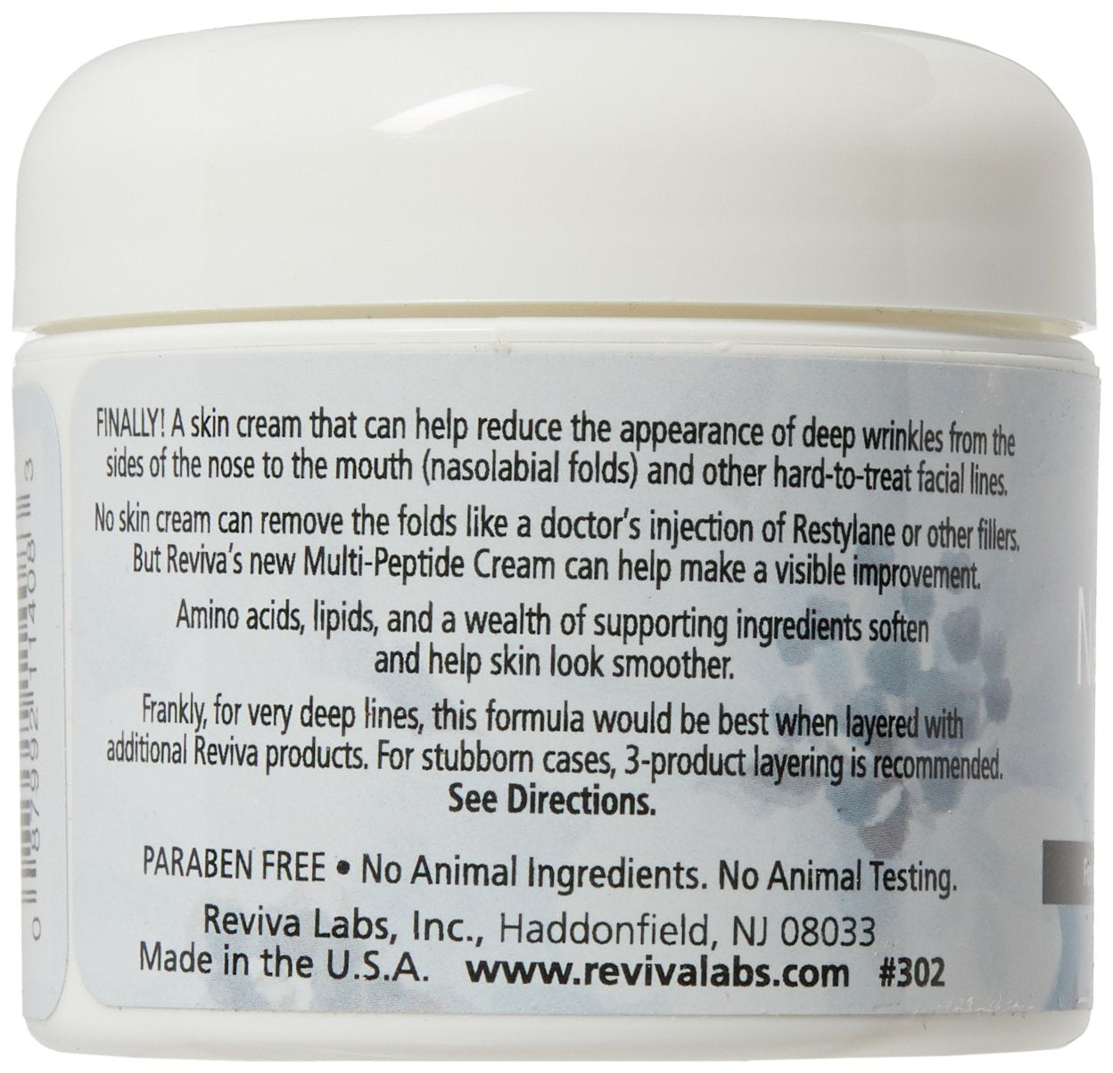 REVIVA Anti-Wrinkle Cream Peptides, 0.05 Pounds Beauty & Personal Care Reviva Labs