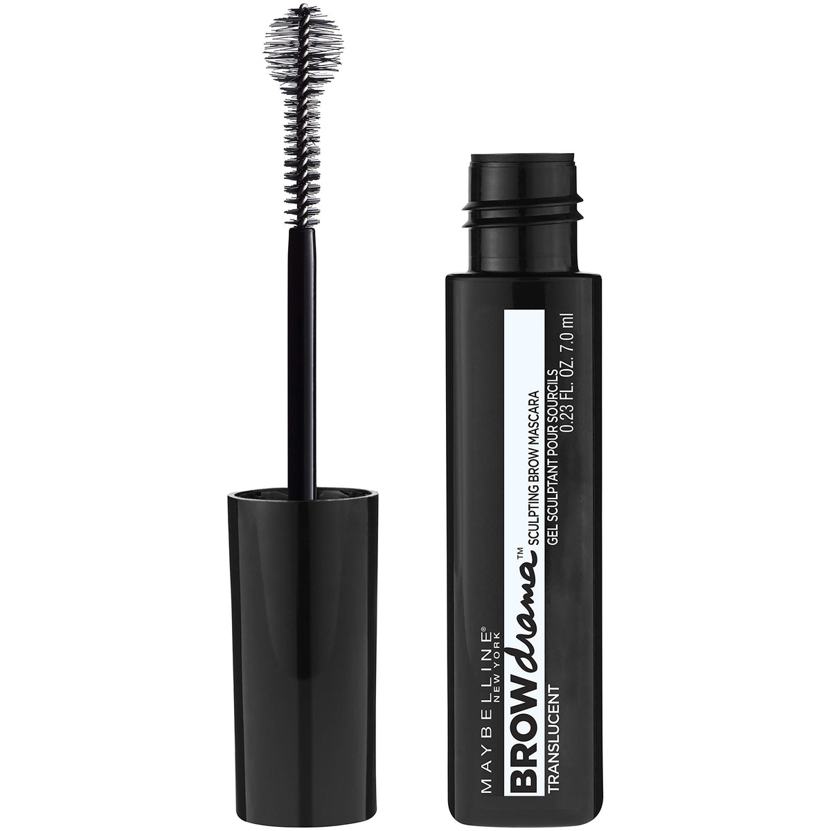 Maybelline New York Eyestudio Brow Drama Tinted Gel Mousse, Transparent, 0.21 Fluid Ounce