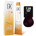 GK HAIR Global Keratin Professional Hair Color Cream Tube (3.4 Fl Oz/100ml) Nourishing & Cleansing Colors for Styling High Performance Long Lasting Beauty & Personal Care GK HAIR