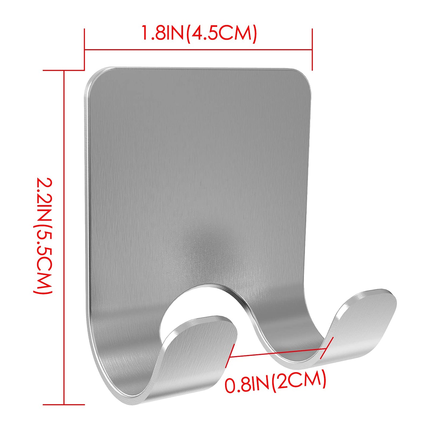 Linkidea 2 Pack Shower Razor Holder, Self Adhesive Waterproof Stainless Steel Razor Hook, No Drilling, Strong Hold, Compatible with Gillette Venus Beauty and Personal Care Linkidea