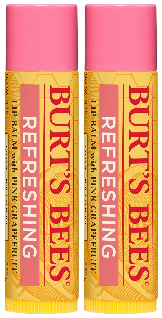 Burt's Bees Lip Balm - Pink Grapefruit - 0.15 oz - 2 pk Beauty and Personal Care Burt's Bees