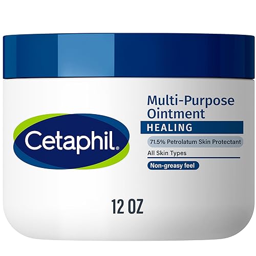 Cetaphil Healing Ointment, 12 oz, For Dry, Chapped, Irritated Skin, Heals and Protects, Soothes Cracked Hands and Chapped Lips, Hypoallergenic Beauty & Personal Care Cetaphil