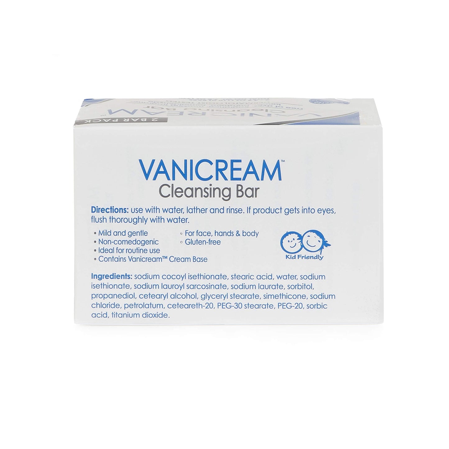 Vanicream, Cleansing Bar Fragrance Gluten and Sulfate Free For Sensitive Skin Gently Cleanses and Moisturizes 3.9 Pack of 2, 7.8 Ounce Beauty & Personal Care Vanicream