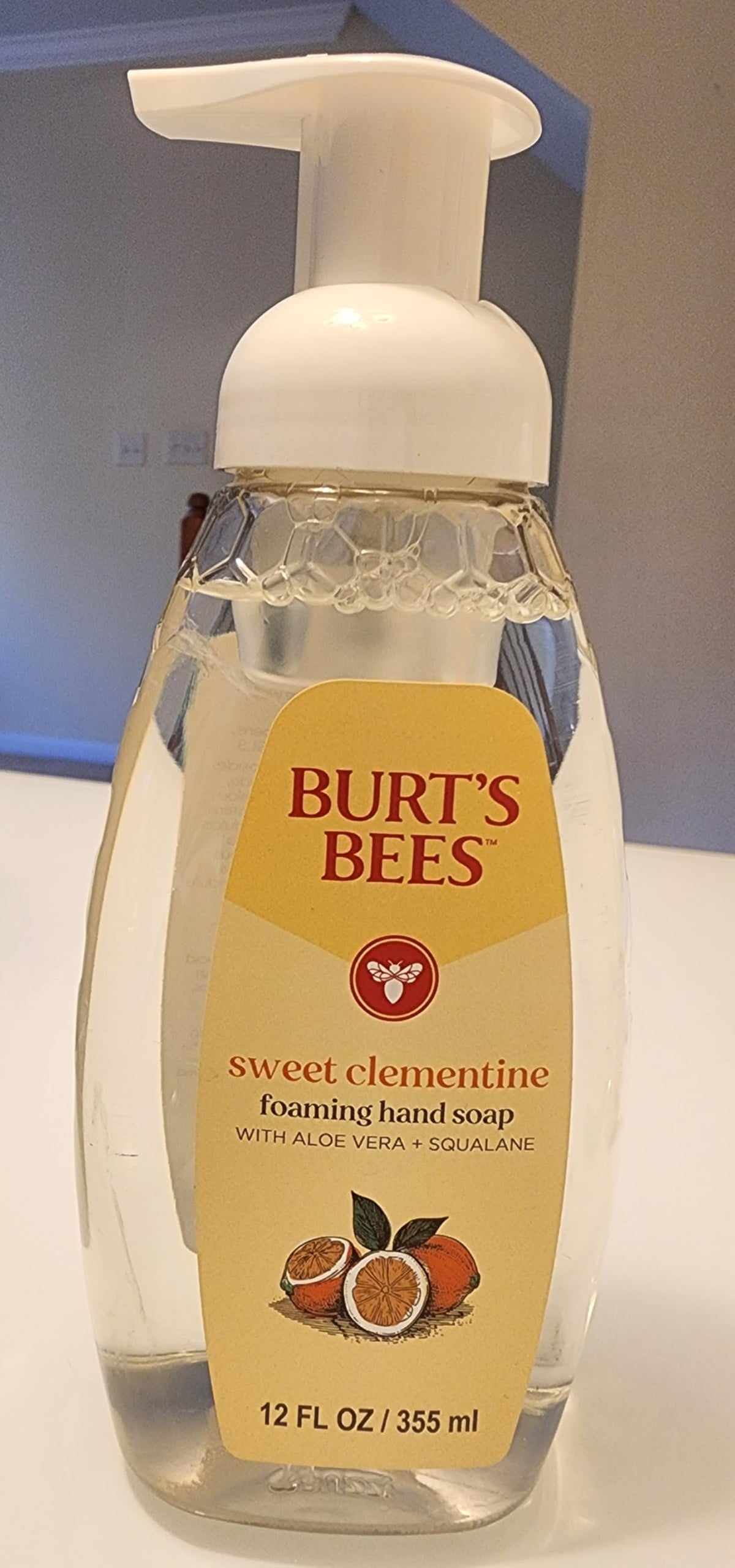 Burt's Bees Foaming Hand Soap Pump - Moisturizing Foam Hand Soap for Bathroom and Kitchen, Gentle Hand Wash, Soft Hand Soap Foam, Sweet Clementine Beauty & Personal Care Burt's Bees
