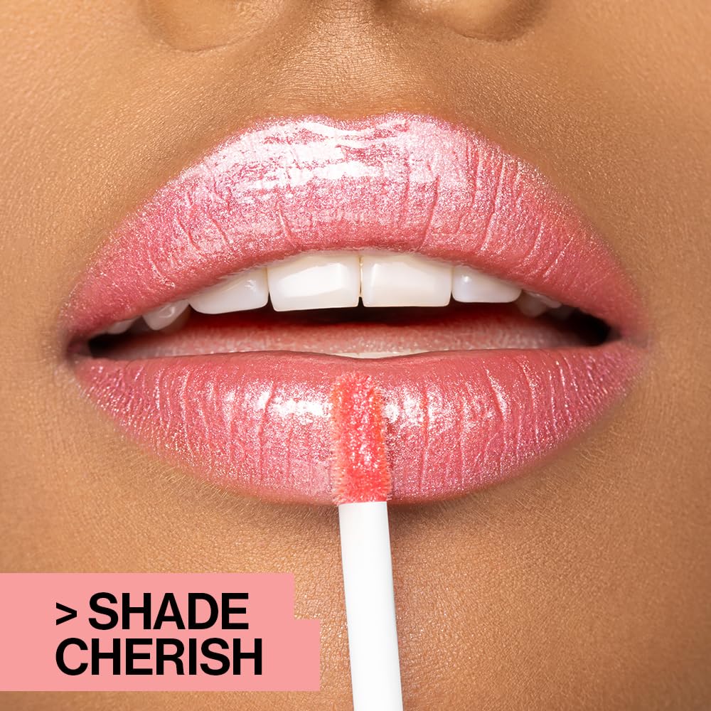 wet n wild MegaSlicks Lip Gloss, Ultra-Glossy, Vitamin-E Enriched, Ultra-Gloss High Shine Moisturizing, Cruelty-Free & Vegan - Crystal Clear(Carded) Beauty & Personal Care wet n wild