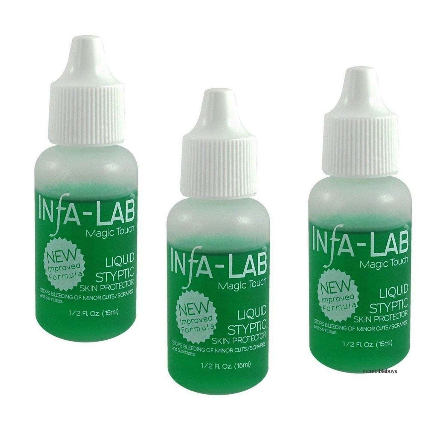 Infalab Magic Touch Liquid Styptic Skin Protector Stop Bleeding Cuts (3 pieces) Beauty & Personal Care Infalab