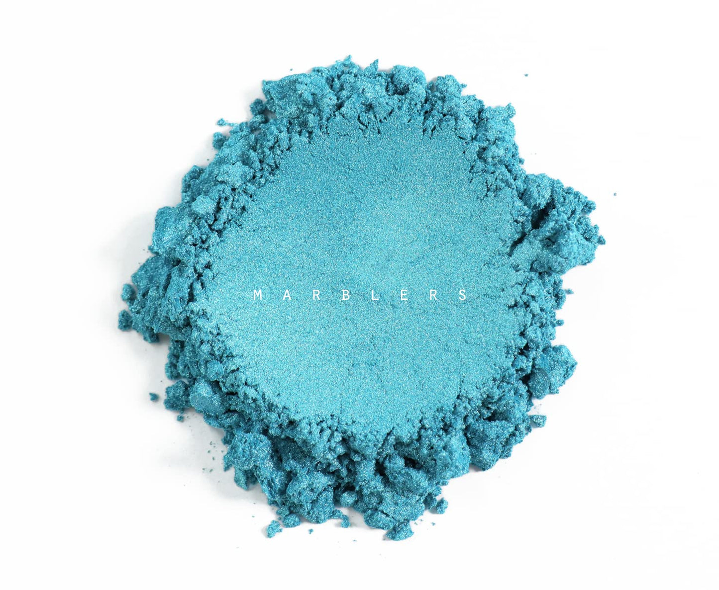MARBLERS Fine Natural Mica Powder [Turquoise] 0.11oz (3g) | Highly Pigmented | Non-Toxic, Vegan, Cruelty-Free | Eyeshadow, Body Butter, Nail Polish Beauty & Personal Care MARBLERS
