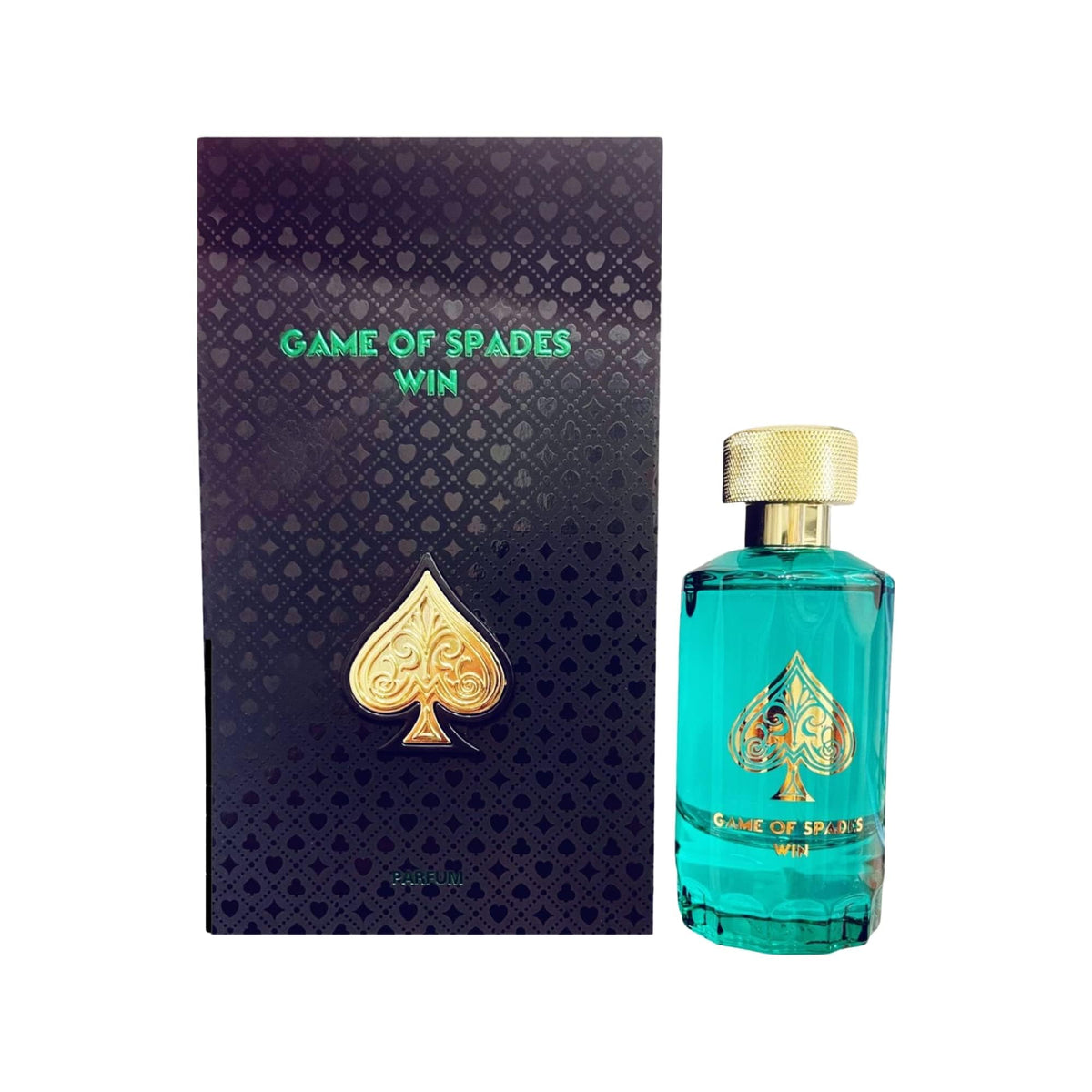 Jo Milano Game of Spades Win Parfum Spray | 3.4 oz (100ml) | Fresh, Floral, Musk, Sweet, Amber, Vanilla Scent | Long Lasting Fragrance for Men Beauty & Personal Care Jo Milano