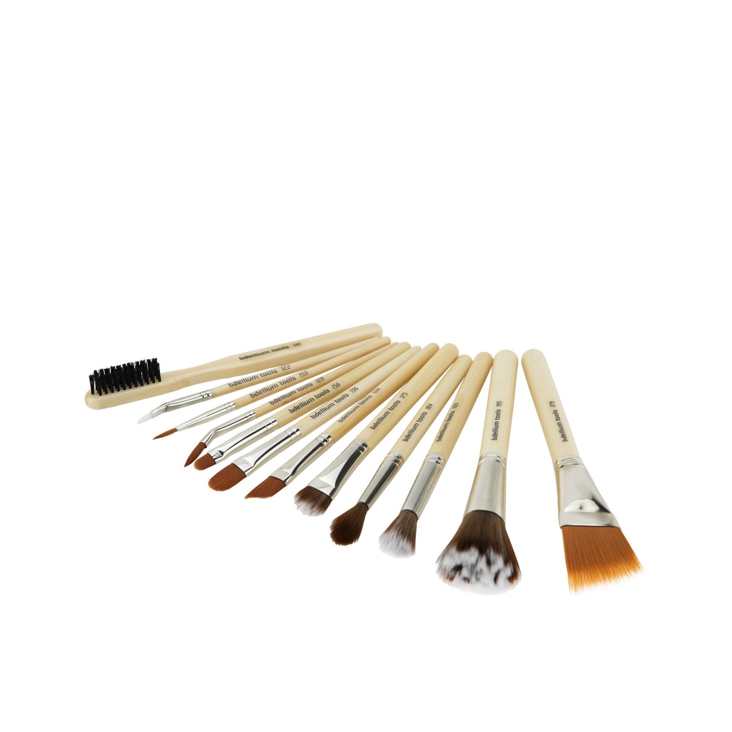 Bdellium Tools Professional Makeup Brush Special Effects SFX Series - 12 pc. Brush Set with Double Pouch (1st Collection) Beauty & Personal Care BDELLIUM TOOLS