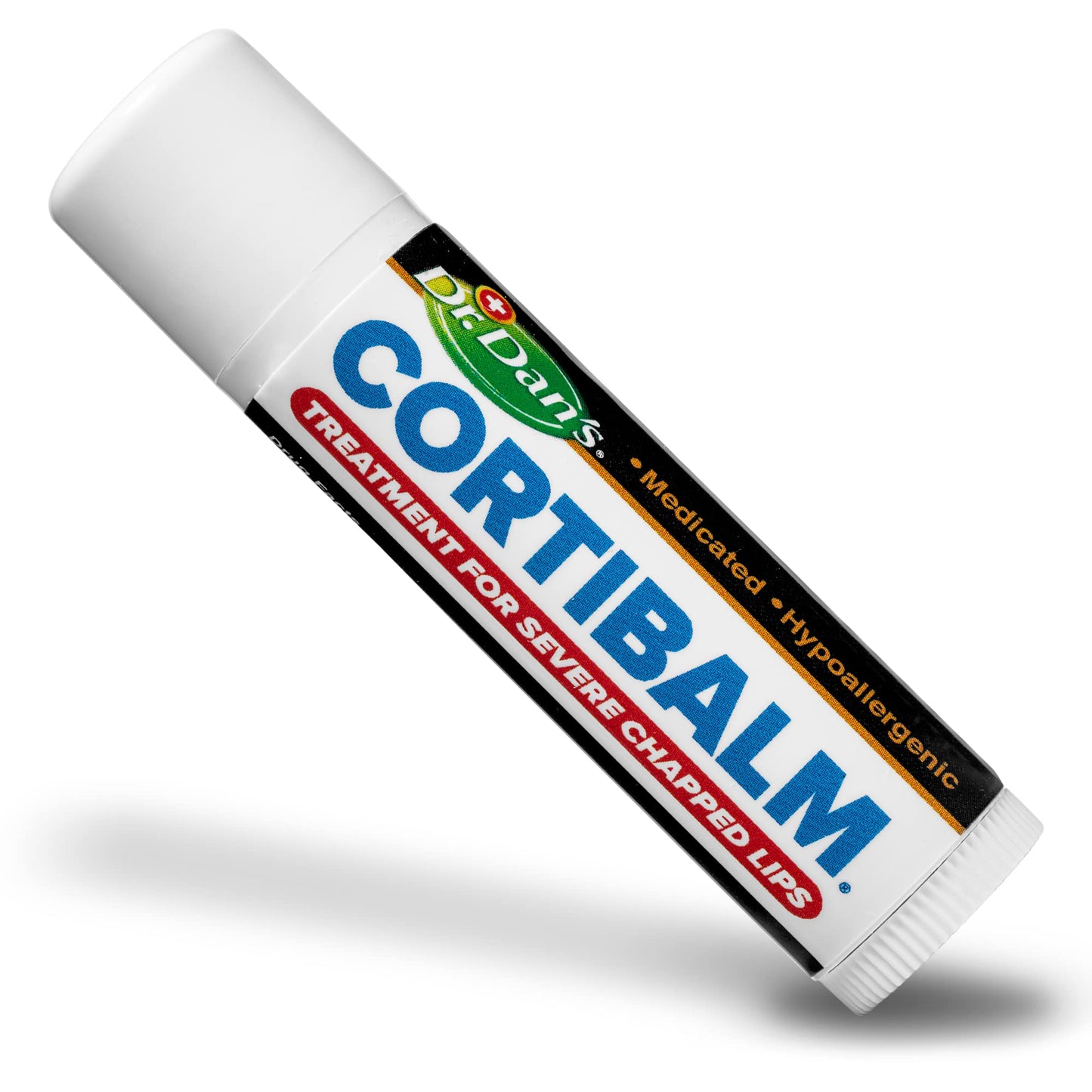 Dr. Dan's Cortibalm- 12 Pack - for Dry Cracked Lips - Healing Lip Balm for Severely Chapped Lips - Designed for Men, Women and Children Beauty and Personal Care Dr. Dan's
