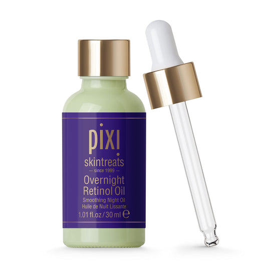 Pixi Beauty Overnight Retinol Oil | Smoothing Night Oil | Peptides Help Firm & Revitalize Skin | Improves Appearance of Fine Lines | 1.01 Fl Oz Beauty & Personal Care Pixi