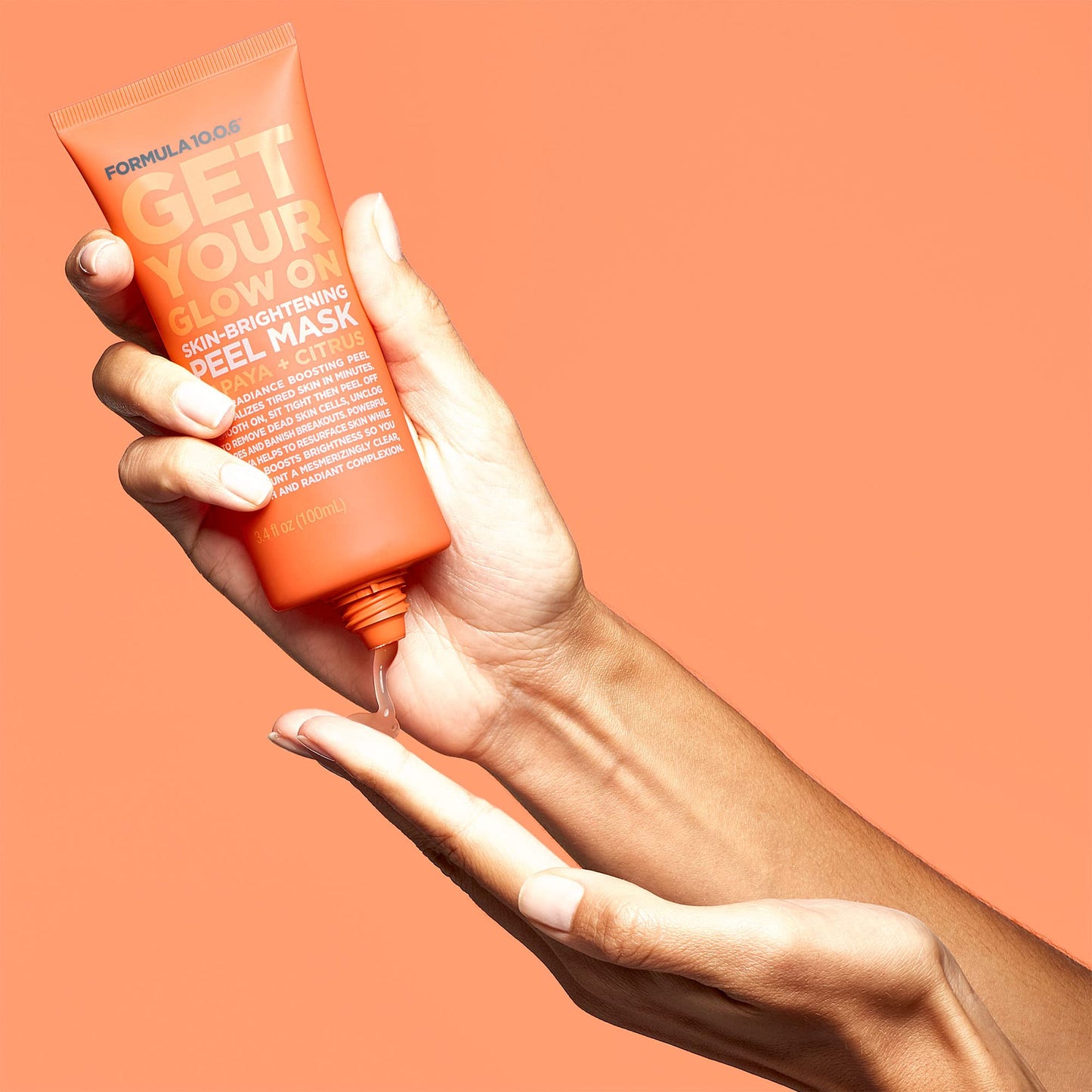 FORMULA 10.0.6 - Get Your Glow On Skin-Clearing Peel Mask 3.4 fl oz (100ml) Beauty & Personal Care FORMULA 10.0.6