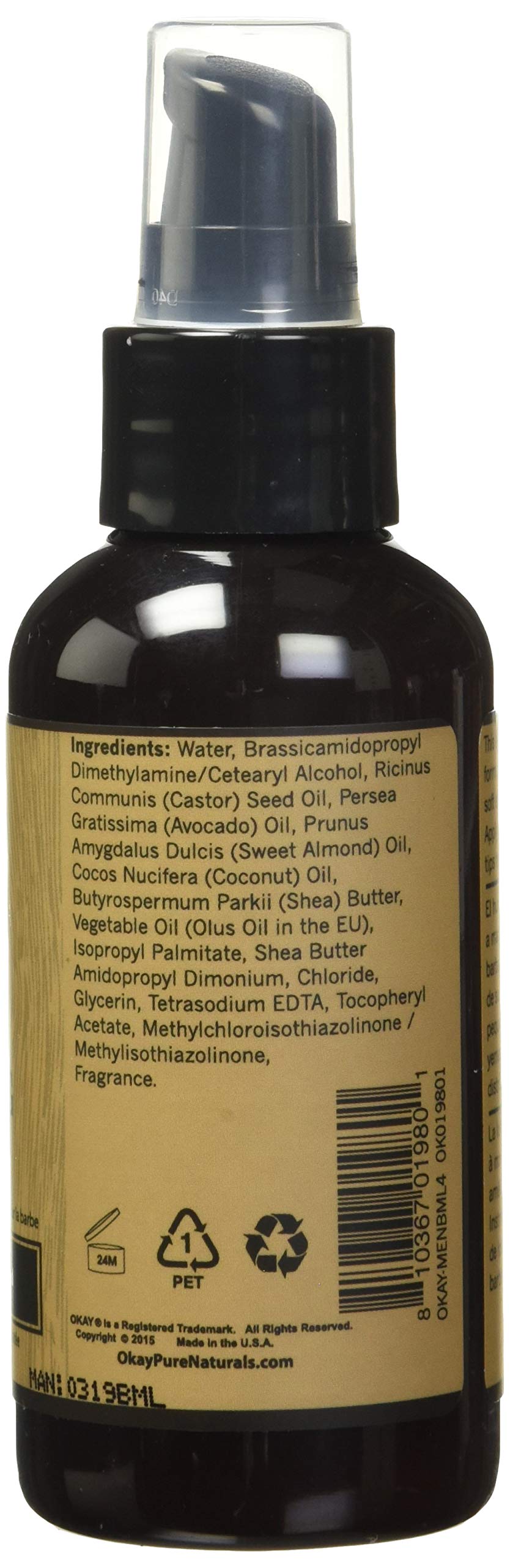 OKAY Men's Beard Moisturizing Lotion, 4 Ounce Beauty & Personal Care OKAY