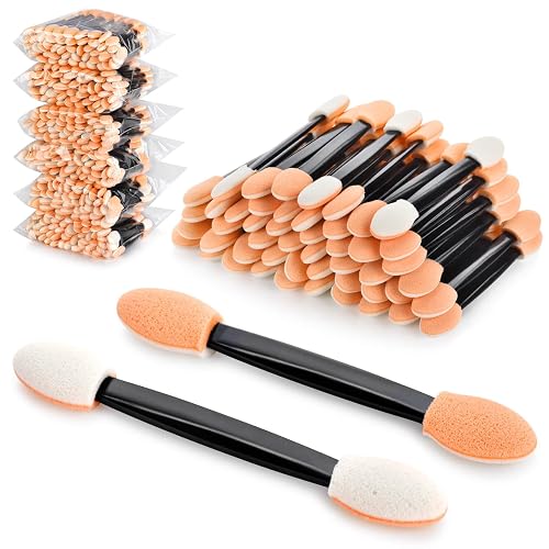 300PCS Disposable Eyeshadow Applicators, Dual Sides Eyeshadow Brushes Applicator, Eye Makeup Sponge Applicators Beauty & Personal Care Cakvank